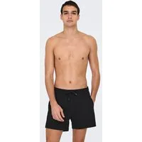 ONLY & SONS Badeshorts ONSTED LIFE SOLID SEERSUCKER SWIM NOOS