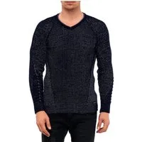 Rusty Neal Strickpullover mit ausgefallenem Strickmuster