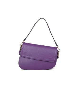Giulia Monti Schultertasche Violett