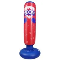 Wisam Lernspielzeug Aufblasbarer Boxsack Rot Blau 125CM