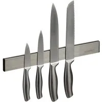 relaxdays Wand-Magnet Messer-Leiste Selbstklebende Magnetleiste 30 cm