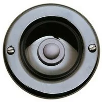 GROTHE Türklingelknopf, Klingeltaster Messing messing Unterputz rund 28 mm