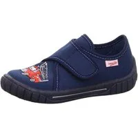 Superfit BILL, WMS: mittel Hausschuh Kindergarten Schuh im Jeans-Look, Größenschablone zum Download