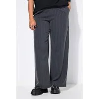 Studio Untold Funktionshose Nadelstreifen-Hose Wide Legs High Waist
