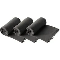 Wohndecke 3er Set Fleecedecke WAVE ca. 120x160, wometo, OEKO-TEX®, Fleecedecke mit Wellenrand & Anti-Pilling