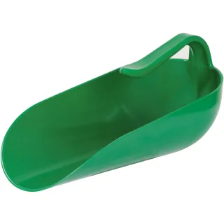 Kerbl Innenstiel-Futterschaufel 2000g, Kunststoff grün - 29693
