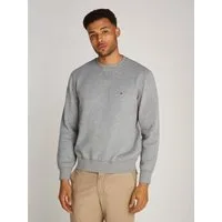 Tommy Hilfiger Sweatshirt ESSENTIAL FLEECE CREWNECK mit Tommy Hilfiger Logostickerei, Regular Fit