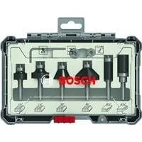 Rand- und Kantenfräser-Set, 6-teilig 1/4"-Schaft