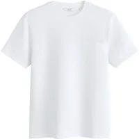 Next T-Shirt Slim Fit Motionflex T-Shirt aus schwerem Stoff (1-tlg)