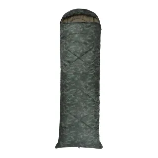 Mountain Warehouse - "Apex" Tarnmuster Schlafsack, Quadratisch, Zwischensaison (Dunkel-Khaki)