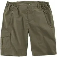 ABRAXAS Bermudas Outdoor Bermuda khaki Gummibund Abraxas Übergröße