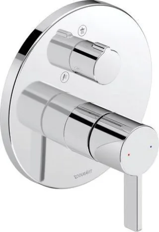 Duravit D-Neo Einhebel-Brausemischer Unterputz Chrom Hochglanz 170x80x170 mm - DE4210012010 DE4210012010