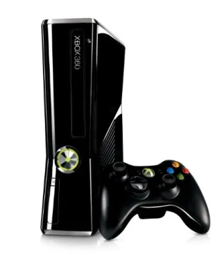 Microsoft Xbox 360 Slim 250GB piano-schwarz