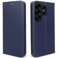 Tec-Expert Handyhülle Echtleder Hülle für Samsung Galaxy S25 Ultra 6.8 Zoll, 6.8, Cover Klapphülle Case mit Kartenfach RFID Schutz aufstellbar