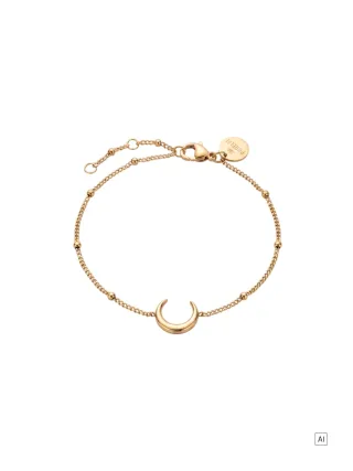 PURELEI Moon Armband, verstellbare Länge