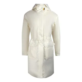 Parajumpers Eulalia Moonbeam Weise gepolsterte lange Jacke mit Kapuze