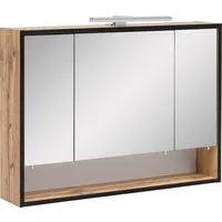 Schildmeyer Spiegelschrank Maxima, Spiegelschrank, Made in Germany, B: 80 cm Solide Verarbeitung - Dieses Produkt ist in Deutschland gefertigt