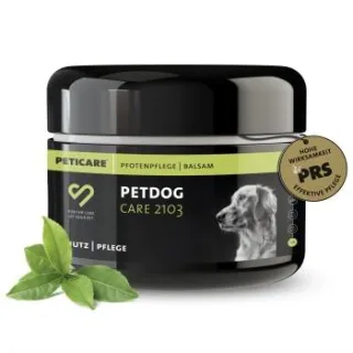 Peticare natürlicher Pfoten-Balsam für Hunde, pflegt verhärtete, trockene Pfoten