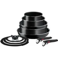 Tefal Topf-Set Topf-Set Ingenio Ultimate, Topf und Pfannenset abnehmbarer Griff, (10-tlg)