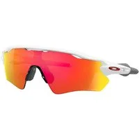 Oakley Sonnenbrille Radar EV Path (Glasfarbe: Prizm ruby) weiss glänzend - 1 Brille mit