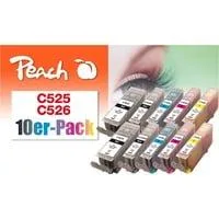 Tinte PI100-309 (10er-Pack) kompatibel zu Canon PGI-525/CLI-526