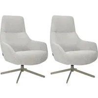 OTTO home Drehsessel CLARINDA moderner Ohrensessel drehbar, TV-Sessel, Relaxsessel, 360-Grad drehbar, robustes Metallgestell