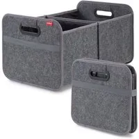 achilles Klappbox Auto Faltbox aus Filz, Kofferraumtasche, Einkaufstasche, Organizer