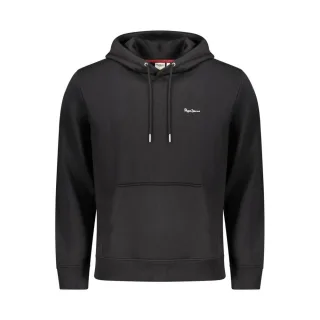 Pepe Jeans Schwarzes Polyester Herren Sweatshirt