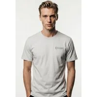 Converse T-Shirt MEN'S CONVERSE LOGO T-SHIRT unifarbenes Design, Kurzarm, mit eingesetzten Ärmeln, aus Baumwolle