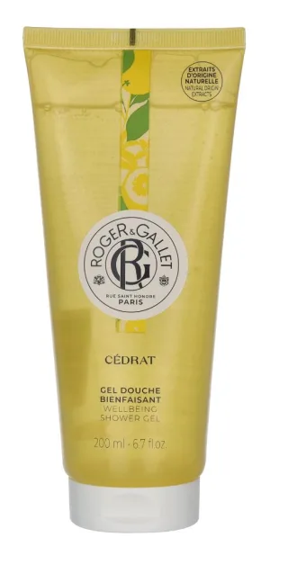 Roger & Gallet Cedrat Shower Gel.
