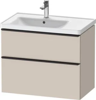 Duravit D-Neo Waschtischunterbau wandhängend Taupe Matt 784x452x625 mm - DE43570BD910000 DE43570BD910000
