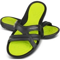 Aqua Speed Reiseschlappen für Frauen – Schnell trocken, sofort bequem Gr. 40 Badepantolette (EVA-Duschpantoletten mit Grip – Ideal für aktive Wellnessfans) Dämpfende Sohle – Reduziert Ermüdung bei längerem Tragen