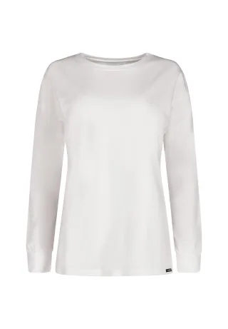 SKINY - Skiny Damen Shirt langarm Night In Mix & Match ivory - Gr. - 36
