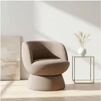 OTTO home Drehsessel ZAZZA Lese-Sessel, TV-Sessel, Loungesessel, 360° drehbar, feiner Struktur-Bezug