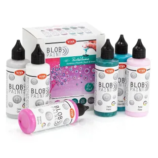 Blob Paint "Pusteblume", 6x 90 ml