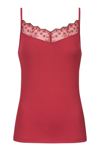 Mey - Spaghetti Top gala red - Gr. - 42