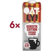 Oatly Pflanzenmilch Barista Edition Popcorn Flavour, 6x 1 Liter Haferdrink