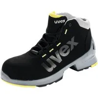 Uvex uvex Schnürstiefel schwarz/gelb uvex 1, S2, EU-Schuhgröße: 46 Sicherheitsstiefel
