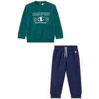 Champion Jogginganzug Toddler Graphic Terry Crewneck Sweatsuit (2-tlg), für Babys, aus Baumwolle und Polyester