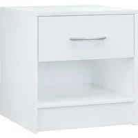 Casaria Nachttisch Kiel, mit Schublade 41x39x28cm Holz Modern Schlafzimmer Bett Nachtschrank
