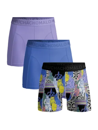 Muchachomalo Herren Boxershorts – 3 Stück – Herren Unterhosen