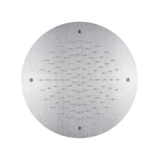 Herzbach Living Spa iX Regenbrause 11638000109 edelstahl gebürstet, Ø 38 cm, Regenstrahl
