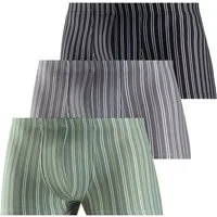 le jogger® Boxer Boxershorts für Herren (Packung, 3-St) mit garngefärbten Streifen