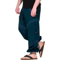 KUNST UND MAGIE Haremshose Kunst und Magie Unisex Goa Pluderhose in klassischen Farben