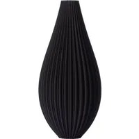 3D Vase Dekovase Sina L 30cm Nachhaltige Deko Vase Pampasgras Trockenblumen Bodenvase, modernes Design