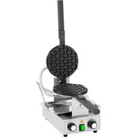 Royal Catering Waffeleisen Bubble Waffeln Maker Eierwaffeln Waffle Kuchen Round 50 - 250°C, 1,400 W