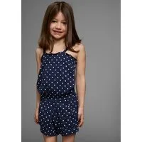 KIDSWORLD Kurzoverall für kleine Mädchen niedlich gepunktet