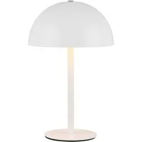 Reality Leuchten LED Tischleuchte MUNOZ, Akku Tischleuchte mit Touchdimmer + USB Anschluss, IP20 indoor, Dimmfunktion, USB-Ladefunktion, mehrere Helligkeitsstufen, LED fest integriert, Warmweiß, bis zu 10h Akkulaufzeit, laden per USB max 7-9h, Akku L