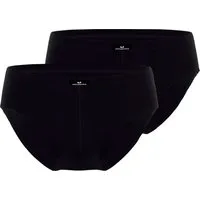GÖTZBURG Slip Herren-Slip 2er-Pack Single-Jersey Uni