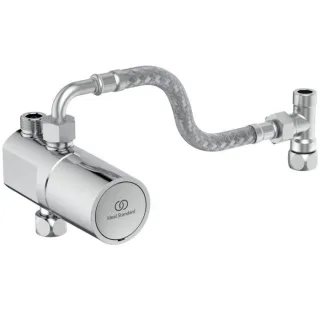 Ideal Standard Ceratherm Eckventilthermostat A8375AA mit Verbindungs-Set, chrom
